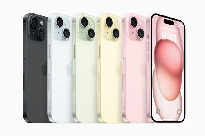 Iphone 15 available colors